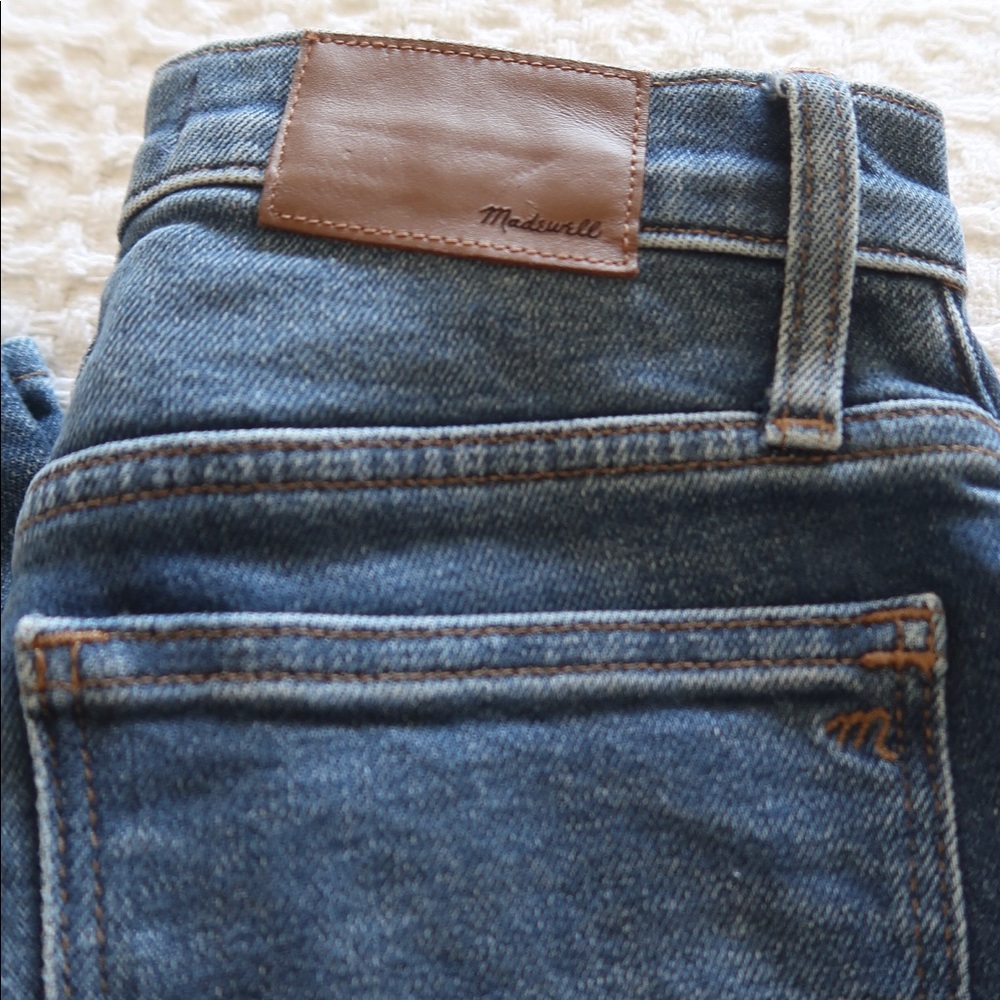 Madewell Mid Rise Classic Straight in Carsondale Wash Size 23 - Picture 5 of 7
